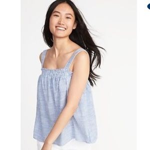 OLD NAVY 🦋| Sleeveless Smocked Swing Top